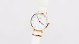 Daniel Wellington Classic Petite Dover White Dial White Nylon Strap Watch For Women - DW00100311