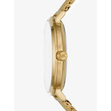 Michael Kors Irving Quartz Gold Dial Gold Mesh Strap Watch For Men - MK8741