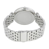 Michael Kors Darci Mother of Pearl Blue  Dial Silver Steel Strap Watch for Women - MK3515