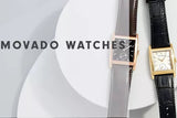 Movado Heritage Mother of Pearl White Dial Black Leather Strap Watch For Women - 3650050
