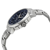 Maserati Successo Chronograph Blue Dial Silver Steel Strap Watch For Men - R8873621002