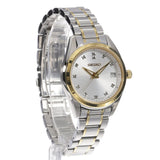 Seiko Diamond Silver Dial Two Tone Steel Strap Watch for Women - SUR582P1