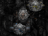 Tag Heuer Aquaracer Calibre 5 Black Nylon Strap Carbon Dial Watch for Men -  WBD218C.FC6447