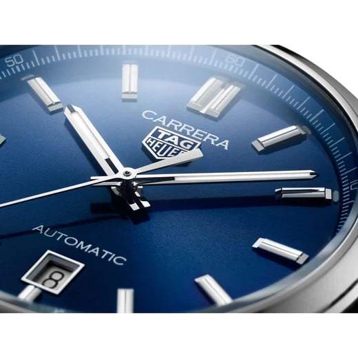 Tag Heuer Carrera Blue Dial Silver Steel Strap Watch for Women - WBN2411.BA0621