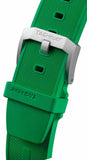 Tag Heuer Formula 1 Chronograph Green Dial Green Rubber Strap Watch for Men - CAZ101AP.FT8056