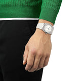 Tissot PRX 40 White Dial White Rubber Strap Watch For Men - T137.410.17.011.00
