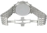 Tissot T Classic Tradition Chronograph White Dial Silver Steel Strap Watch For Men - T063.617.11.037.00