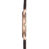Tissot T Classic Tradition Silver Dial Brown Leather Strap Watch For Men - T063.610.36.038.00