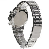Seiko 5 Sport Black Dial Silver Steel Strap Watch for Men - SSB479P1